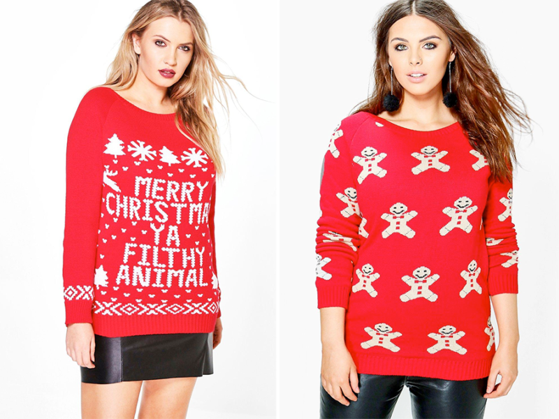 Plus Size Christmas Jumpers And Tees - This Is Meagan Kerr