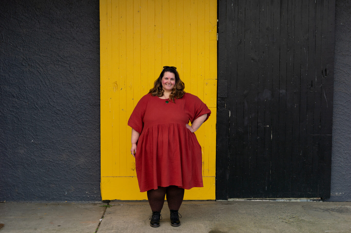 New Zealand plus size blogger Meagan Kerr wears Sonsee Power Long